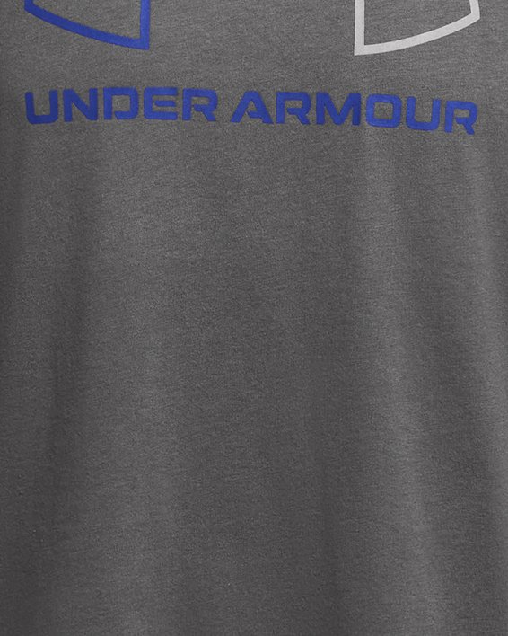 Męska koszulka z krótkimi rękawami UA Meridian, Gray, pdpMainDesktop image number 2