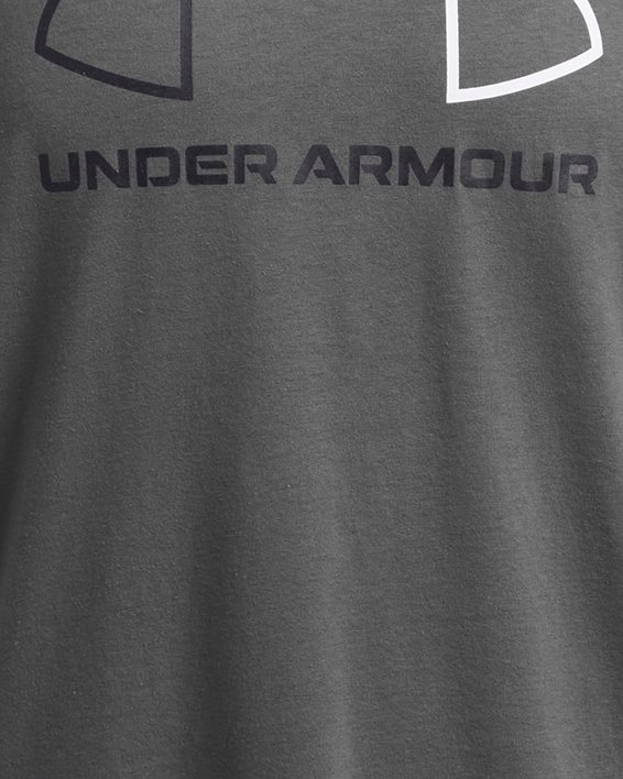 Men's UA Foundation Short Sleeve, Gray, pdpMainDesktop image number 2