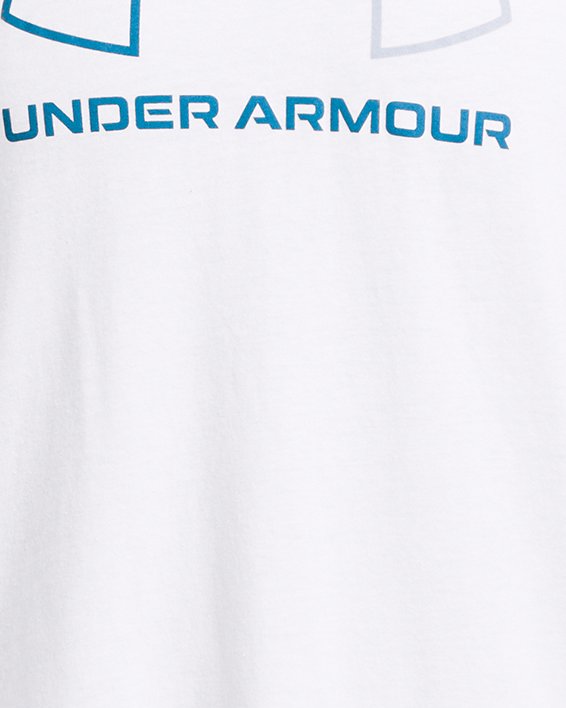 Men's UA Foundation Short Sleeve, White, pdpMainDesktop image number 2