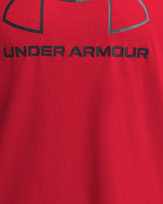 Men's UA Foundation Short Sleeve, Red, pdpMainDesktop image number 2