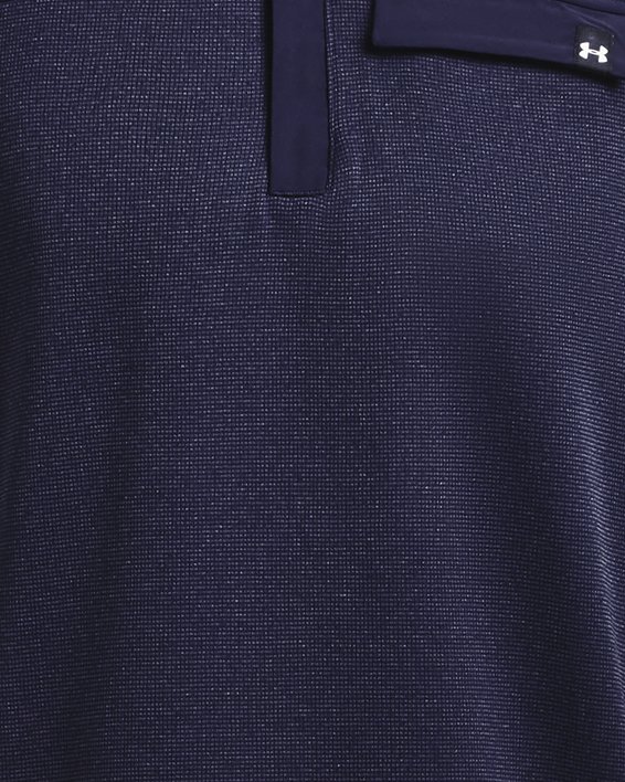 Sweter męski z zamkiem do połowy UA Storm SweaterFleece, Blue, pdpMainDesktop image number 5