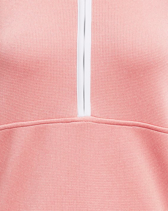 Women's UA Storm SweaterFleece ½ Zip, Pink, pdpMainDesktop image number 5