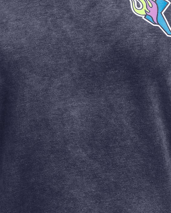 Camiseta de manga corta UA Launch para mujer, Blue, pdpMainDesktop image number 2