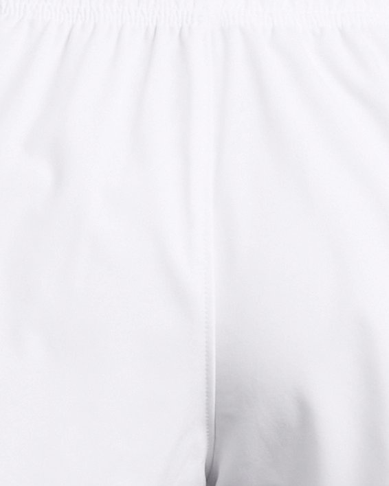 Women's UA Launch Shorts, White, pdpMainDesktop image number 5