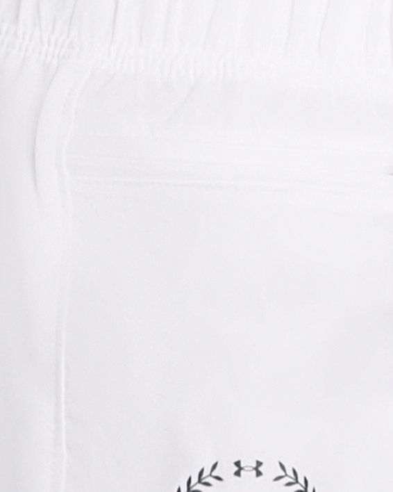 Shorts UA Launch para mujer, White, pdpMainDesktop image number 6