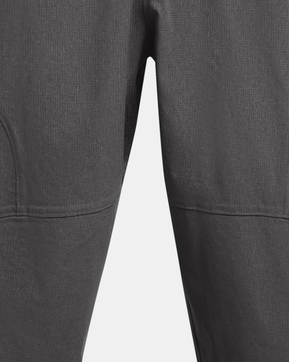 Men's UA Unstoppable Vent Crop Pants, Gray, pdpMainDesktop image number 4