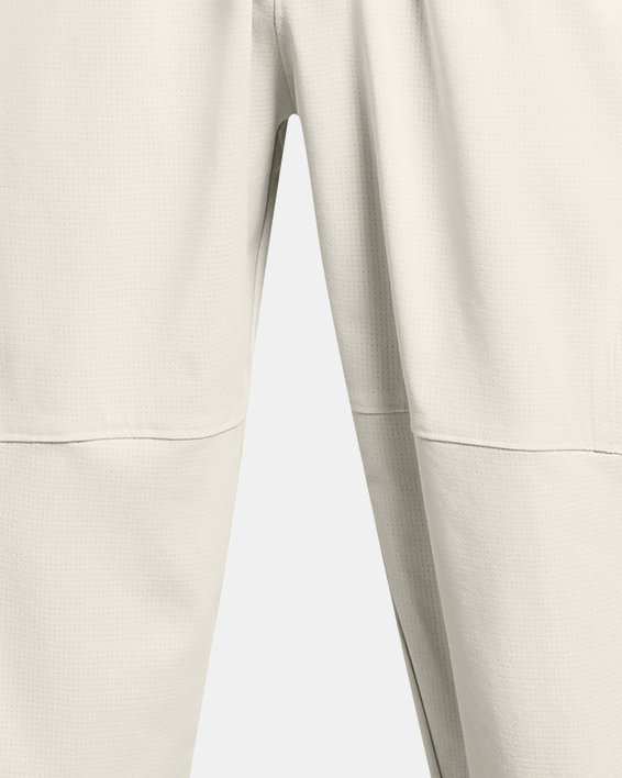 Men's UA Unstoppable Vent Crop Pants, Brown, pdpMainDesktop image number 4
