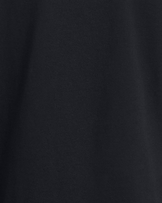 เสื้อแขนสั้นโอเวอร์ไซส์ UA Heavyweight Embroidered Patch Boyfriend สำหรับผู้หญิง in Black image number 3