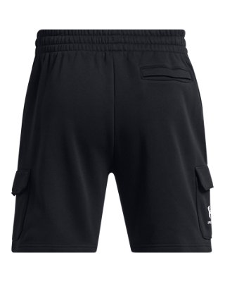 男士UA Icon Fleece Cargo短褲 image number 6