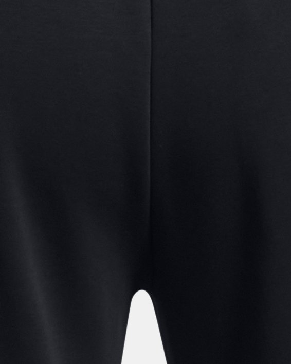 Men's UA Icon Fleece Cargo Shorts in Black image number 6