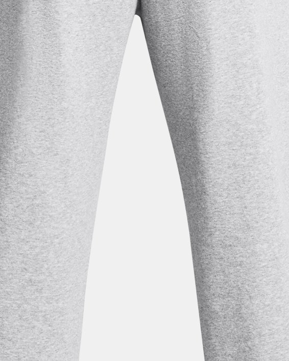Men's UA Icon Fleece Puddle Pants, Gray, pdpMainDesktop image number 6