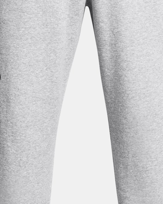 Men's UA Icon Fleece Puddle Pants, Gray, pdpMainDesktop image number 5