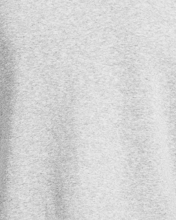 Haut à col ras du cou et manches courtes UA Icon Fleece Oversize pour homme, Gray, pdpMainDesktop image number 3