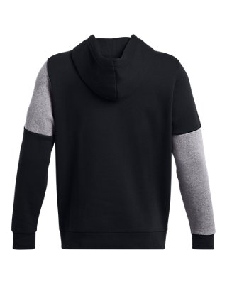 UA Icon Fleece Blocked, Black, pdpMainDesktop image number 4