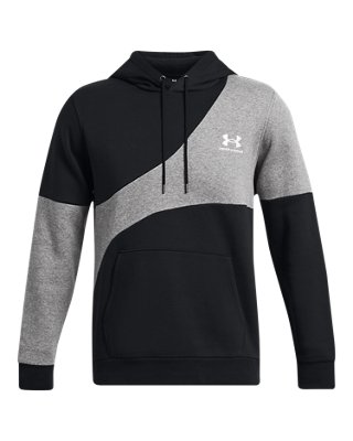 UA Icon Fleece Blocked, Black, pdpMainDesktop image number 3