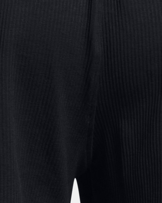 Pantalón corto acanalado UA Journey para hombre, Black, pdpMainDesktop image number 5