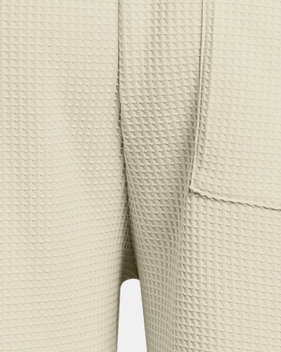 Pantalón corto con textura tipo gofre UA Rival para hombre, Brown, pdpMainDesktop image number 5