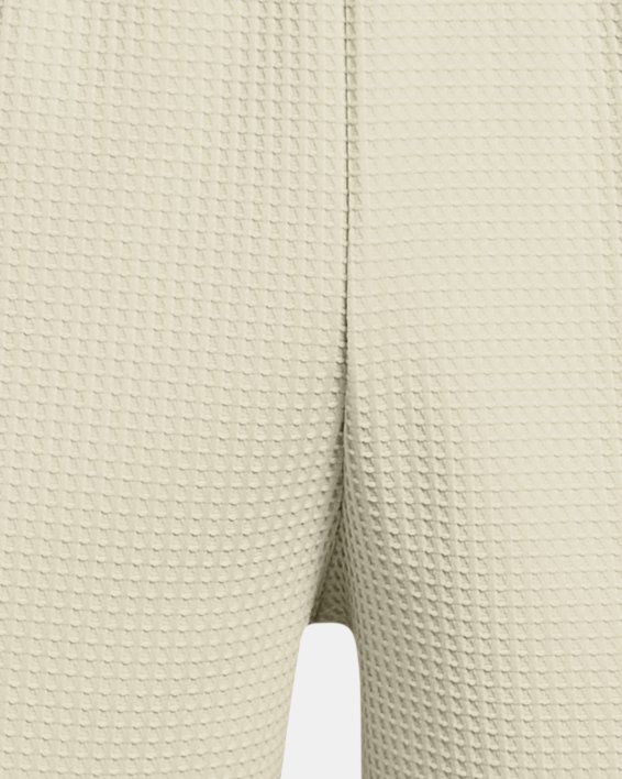 Pantalón corto con textura tipo gofre UA Rival para hombre, Brown, pdpMainDesktop image number 4