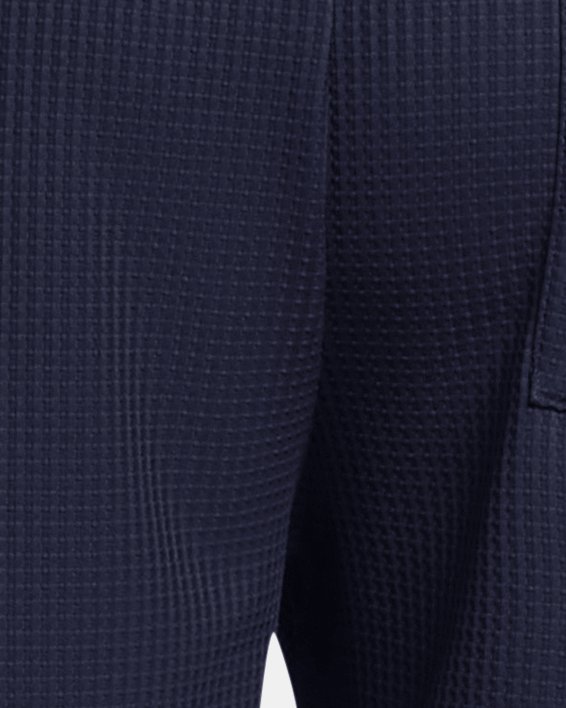 Pantalón corto con textura tipo gofre UA Rival para hombre, Blue, pdpMainDesktop image number 5