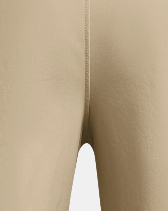 กางเกงขาสั้นคาร์โก UA Tech™ Woven สำหรับเด็กผู้ชาย in Brown image number 1
