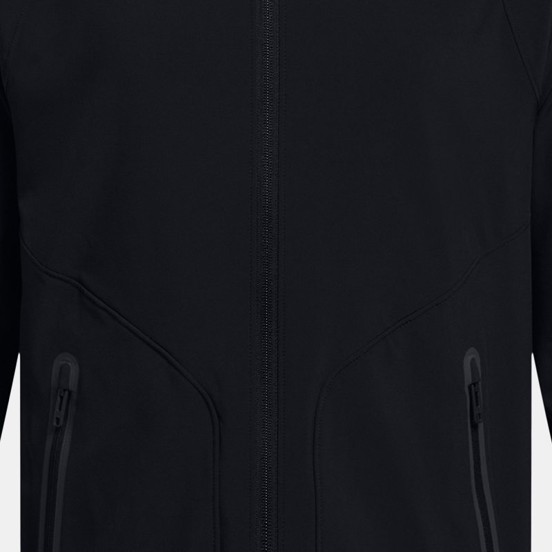 Boys'  Under Armour  Unstoppable Full-Zip Black / Pitch Gray YXS (48 - 50 in)
