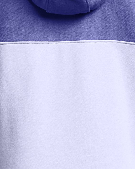 Boys' UA Rival Terry Hoodie, Purple, pdpMainDesktop image number 1