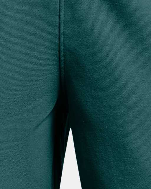 Boys YL Loose Heatgear Under Armour Shorts Set of 2 pair Blue And Dark  Green