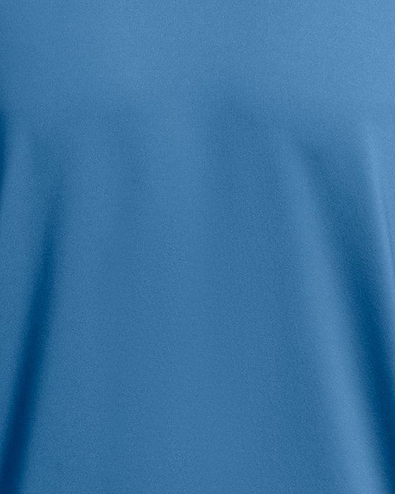 Men's UA Tee To Green Color Block Polo, Blue, pdpMainDesktop image number 2
