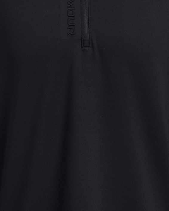 Men's UA Storm Midlayer ½ Zip, Black, pdpMainDesktop image number 4