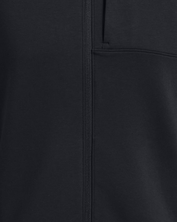 Men's UA Tour Tips Full-Zip Bomber Jacket, Black, pdpMainDesktop image number 4