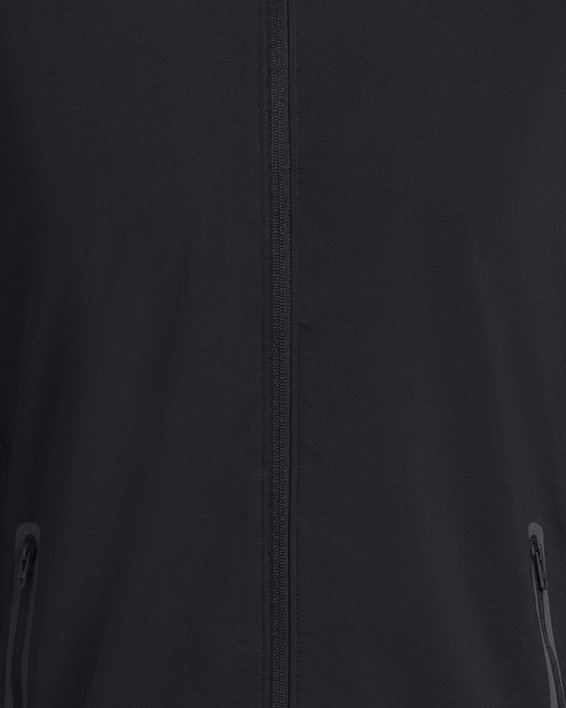 Veste entièrement zippée UA Storm Windstrike pour homme, Black, pdpMainDesktop image number 4