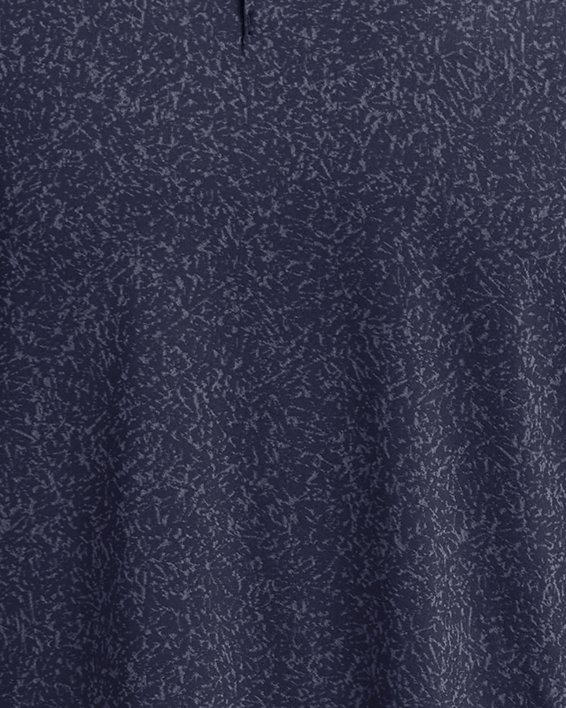 男士UA Playoff 3.0 Coral Jacquard Polo衫 in Blue image number 4