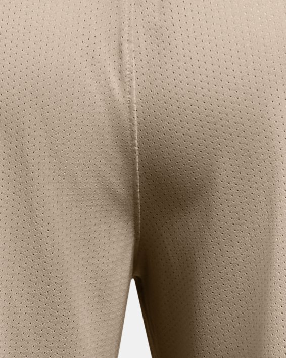 Men's Project Rock Payoff Mesh Shorts in Brown image number 5