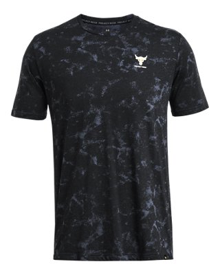 Playera de manga corta con estampado Project Rock Payoff para hombre, Black, pdpMainDesktop image number 2