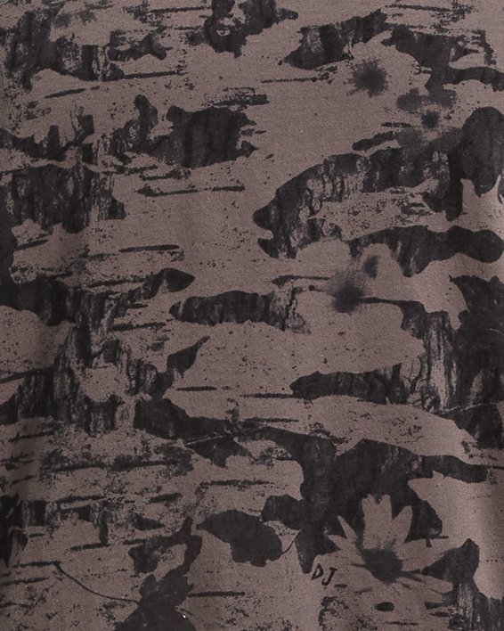 Men's Project Rock Payoff Printed Graphic Short Sleeve in Brown image number 2