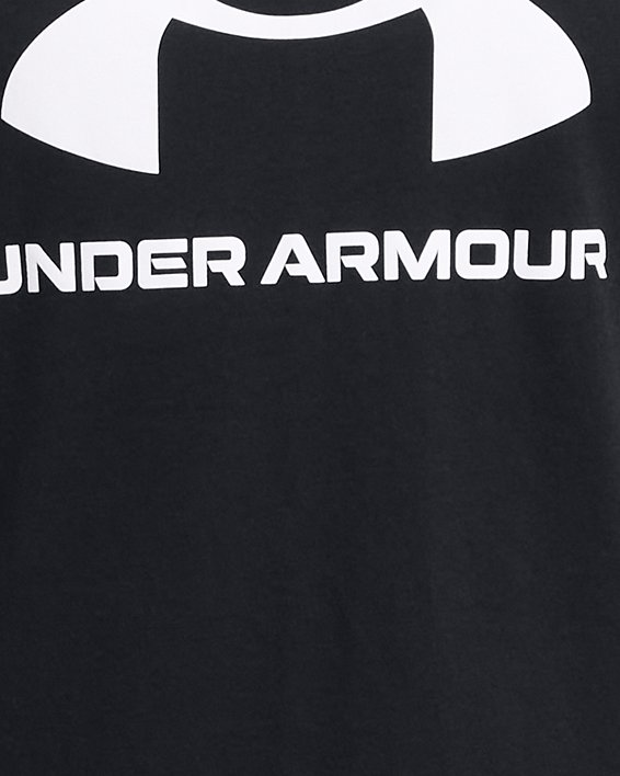 เสื้อกล้าม UA Sportstyle Logo สำหรับเด็กผู้ชาย in Black image number 0
