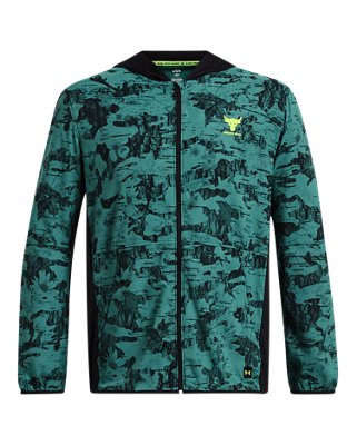 Chamarra Project Rock Iso Tide Hybrid para hombre, Blue, pdpMainDesktop image number 4