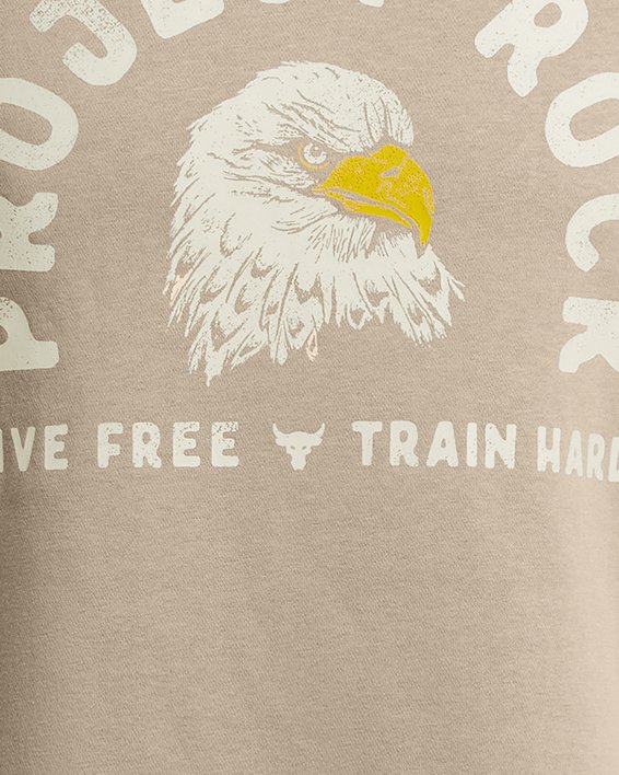 Men's Project Rock Eagle Graphic Short Sleeve Crew image number 3