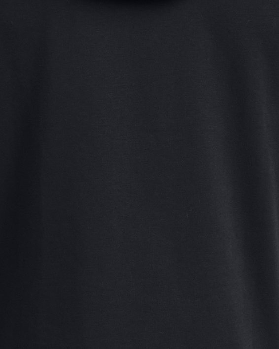 Men's Project Rock Terry Payoff Short Sleeve Hoodie, Black, pdpMainDesktop image number 3