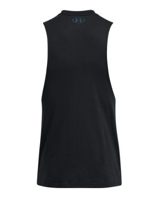 Playera sin mangas Project Rock BSR Payoff para hombre, Black, pdpMainDesktop image number 3