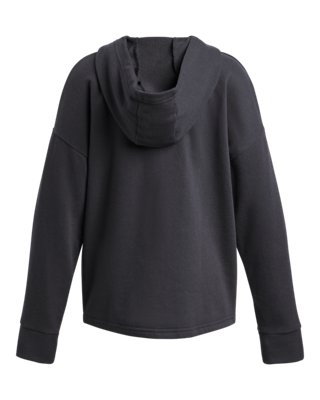 ua2516♡ UA Rival Terry Girls' Oversized Full-Zip Hoodie | Under Armour