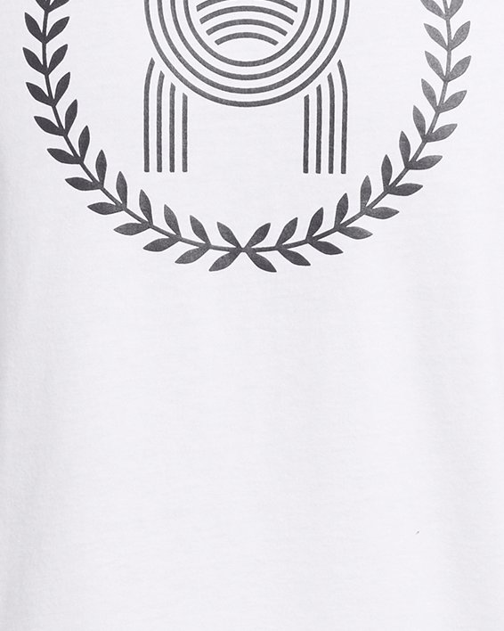 Men's UA Launch Short Sleeve, White, pdpMainDesktop image number 2