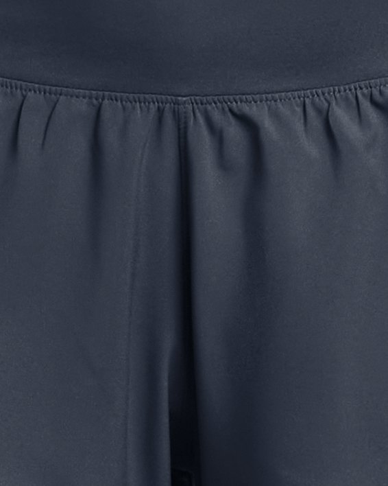 Damen UA Fly-By Elite 3'‘ Shorts, Gray, pdpMainDesktop image number 4