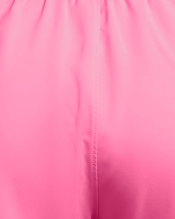 Damen UA Fly-By Elite 3'‘ Shorts, Pink, pdpMainDesktop image number 6