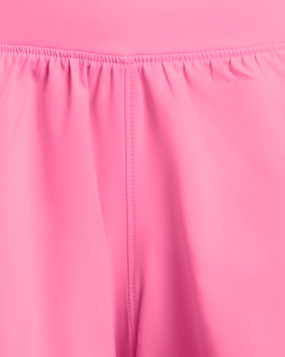 Women's UA Fly-By Elite 3" Shorts, Pink, pdpMainDesktop image number 5