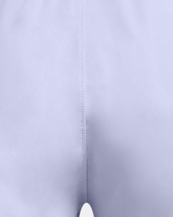 Pantalón corto de 7 cm UA Fly-By para niña, Purple, pdpMainDesktop image number 1
