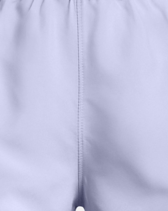 Shorts UA Fly-By 8 cm da ragazza, Purple, pdpMainDesktop image number 0