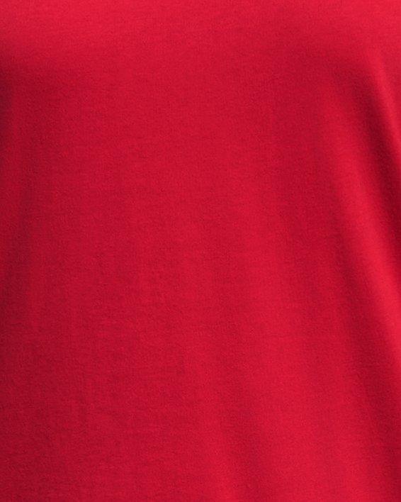 Women's UA Athletics Short Sleeve, Red, pdpMainDesktop image number 2