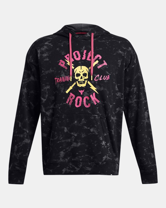Men's Project Rock Rival Terry Printed Hoodie
