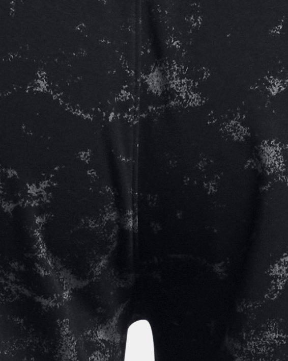 Men's Project Rock Rival Terry Printed Shorts, Black, pdpMainDesktop image number 5
